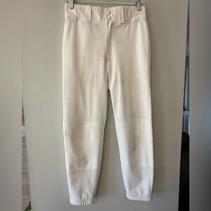 Dirty Mids Baseball Pants Men's Classic White Joggers Tweeners Size Medium
